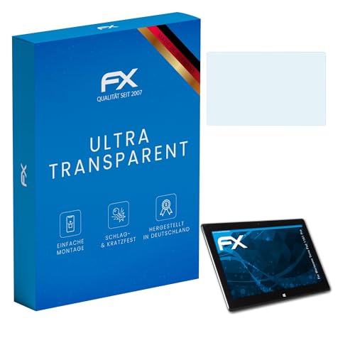 atFoliX Film Protection d'écran compatible avec Wortmann Terra Pad 1161 Pro Protecteur d'écran, ultra-clair FX Écran protecteur (2X)