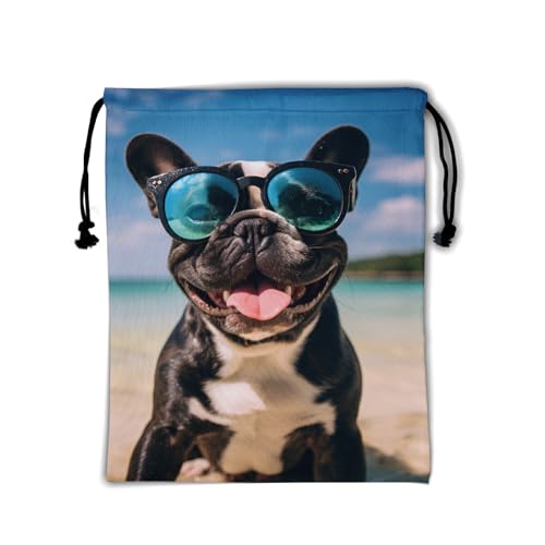 Image of Nerxy Pet Gymnastics Grip Bag Dog Cat Drawstring Grip Bags Puppy Shoe Bag Gym Storage Pouch