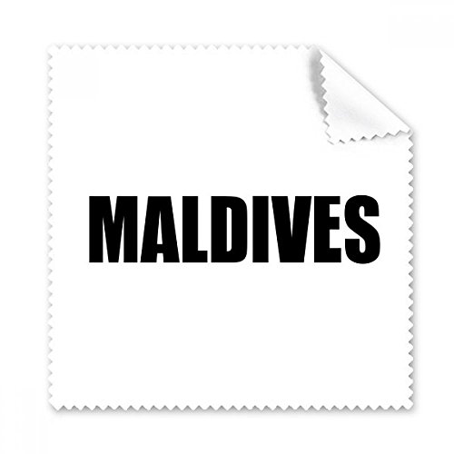 Tissu de nettoyage Maldives pour verres de lunettes et écrans de smartphone nomades
