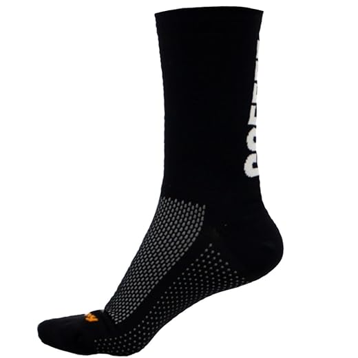 Meia Márcio May Sports Ride Coffee Black