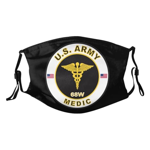 US Army MOS 68W Medic Adult Dust Mask Adjustable Dust Face with 2 Filter95