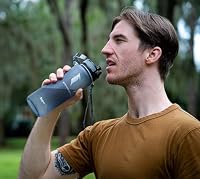 Super Sparrow Trinkflasche - Tritan Wasserflasche - 1000ml - BPA-frei - Ideale Sportflasche - Sport, Wasser, Fahrrad, Fitness, Uni, Outdoor - Leicht, Nachhaltig – Ansicht 4