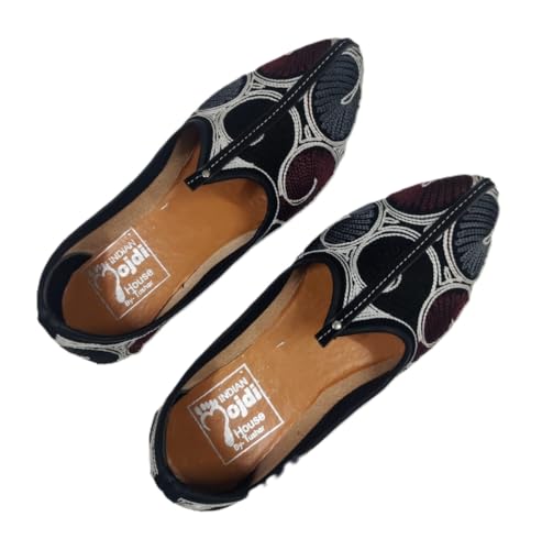 Agadi Handcrafted Embroidered Jutti Mojari – Traditional Punjabi ...
