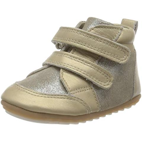 Robeez Baby Girls MIRO Slipper, Bronze, 2 UK Child Cover