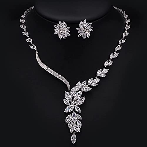 Ensemble de bijoux de mariage pour les mariées idéal pour la cérémonie et la soirée