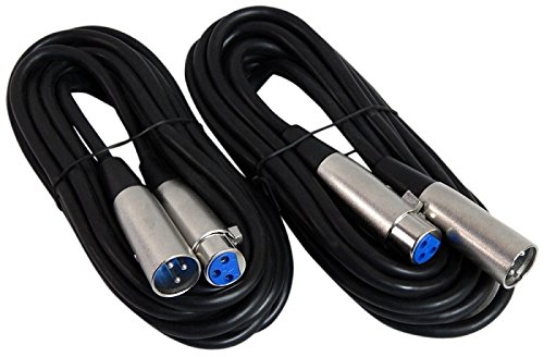 Your Cable Store Xlr/Mic Cable Kit Two 50 Ft, Two 15 Ft And Four 25 Foot Xlr Patch Cables #TOP3