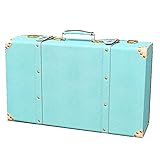 GYMEIJYG Maleta Vintage, Gran Capacidad Esquinas Envueltas A Mano Bisagra De Hardware Retro Se Utiliza para Almacenar Adornos, Accesorios De Fotografía, 3 Colores, 2 Tamaños