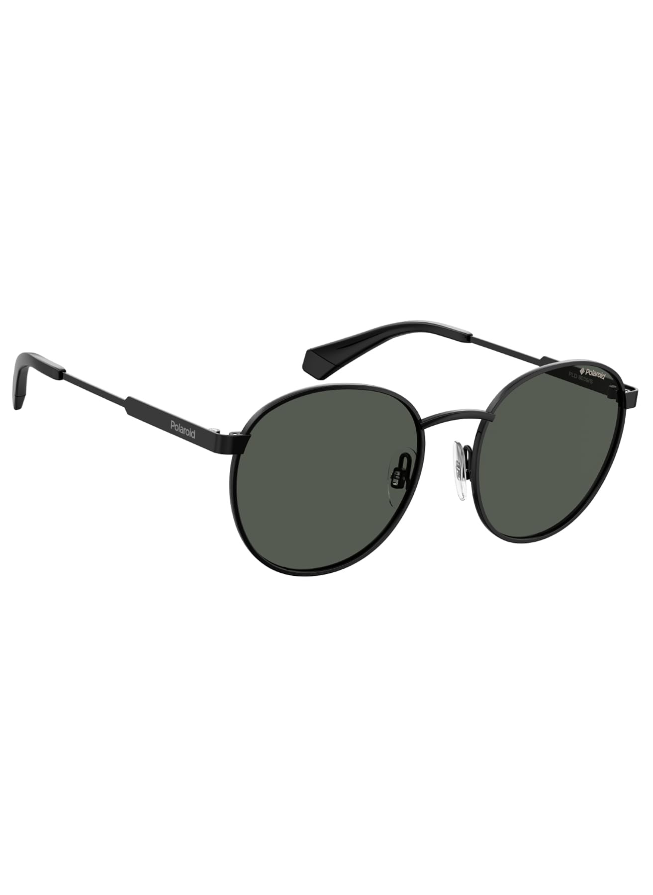 Polaroid Pld 8039/s, Occhiali Da Sole Unisex Bambini E Ragazzi, Nero, 49
