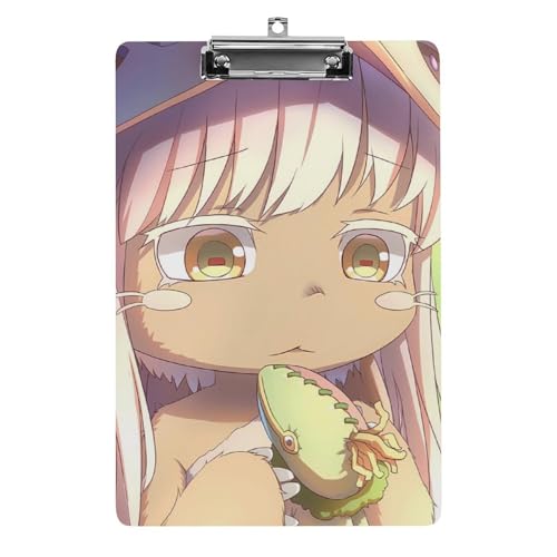 メイドインアビス バインダー A4 クリップボード クリップファイル 事務用品 入職プレゼント ファイル 多機能 ファイルボード 伝票ホルダー 書類整理 会議パッド オフィス用品