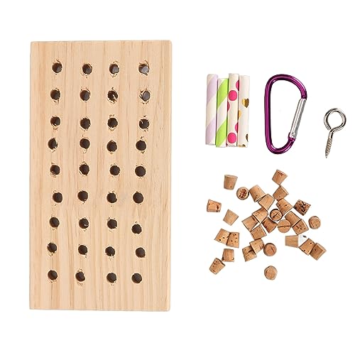 Jauarta Parrot Foraging Toy Climbing Chew Toy Wooden Keyboard Parrot Biting Toy Chewing Toy for Entertainment