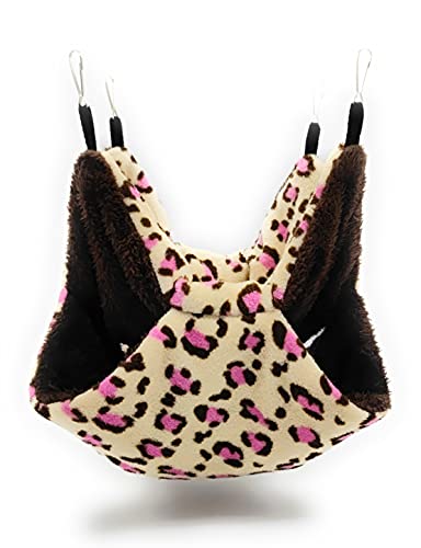 RatsLive® Nagetier Hängematte / Kleintierbett für Ratten, Hamster, Chinchillas und Eichhörnchen 35 × 35 cm (Pink) Cover