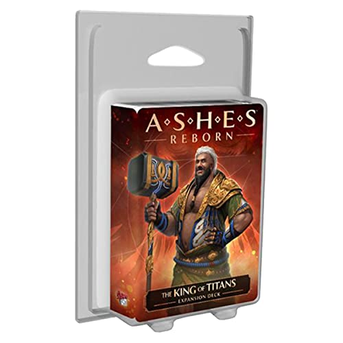 Plaid Hat Games - Ashes Reborn The King Of Titans Expansion - Card Game - Expansion - Ages 14+ Years - 2 Player Game - English Version