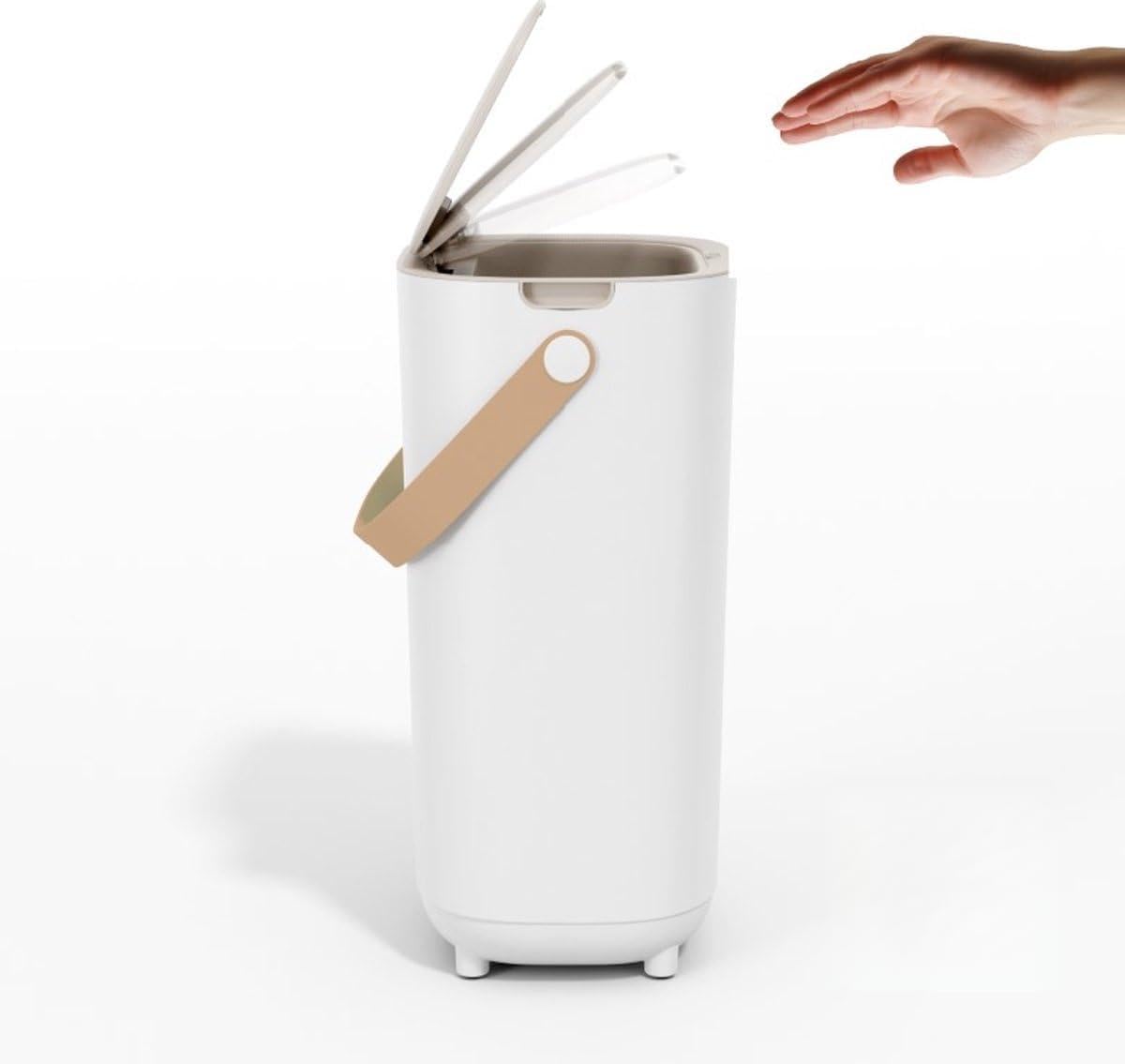 AEVE Poubelle à couches SmartSensor 22 litres - Sans odeur - Mains libres - Chambre de bébé