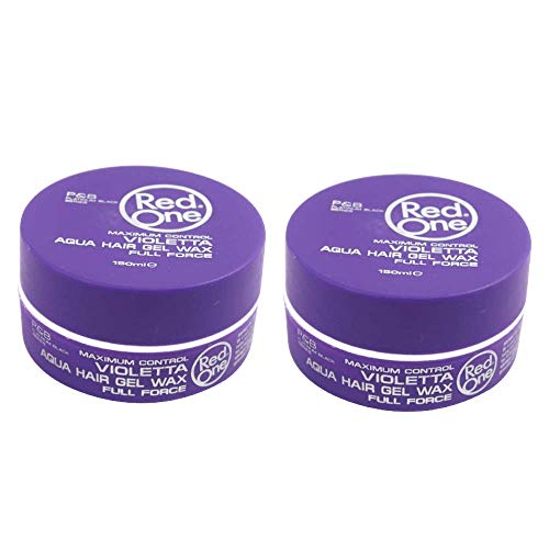 Red One - Cera per capelli Violetta Full Force da 150 ml, confezione da 2