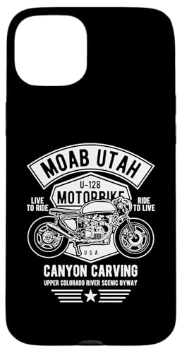 Moab Utah U-128 ���g�����[�^�[�T�C�N���L���j�I���J�[�r���O�f�U�C�� �X�}�z�P�[�X iPhone 15 Plus �p