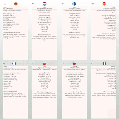 Wholefood Earth Bio-Kichererbsen 3kg | GVO-frei | Vegan | Ballaststoffreich | Proteinreich | Zertifiziert biologisch