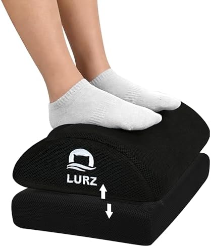 Ergonomic Foot Rest Under Desk for Office desk accessories – Adju...