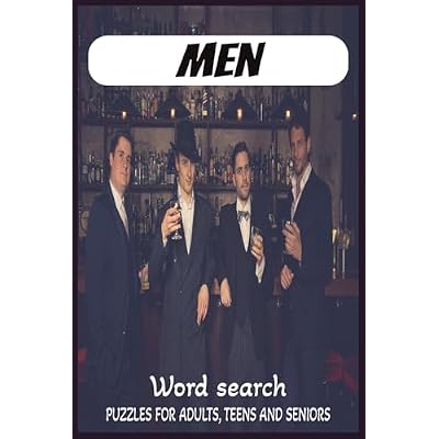 Men Word Search Puzzle Book