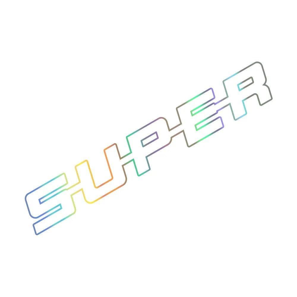 Auto Accessory Super Car Windshield Sticker Auto Tuning Accessories(Colorful Laser)