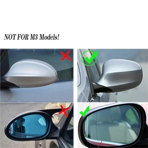 Coque Rétroviseur BMW E90 E91 Solution Réparation Contre les Rayures du Boîtier Extérieur