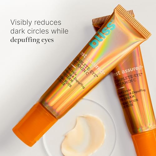 Bliss Rest Assured Eye Cream | Brightening And Hydrating Under Eye Treatment | Vitamin C & Niacinamide thumb #2