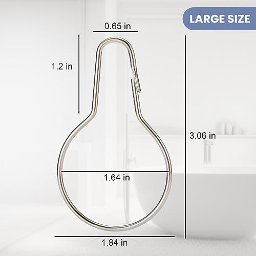 Mejores precios y opiniones de Anillos sujeción cortina ducha diseño original los más solicitados. 24 Imagen adicional