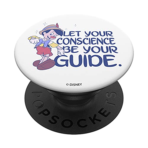 Disney Pinocchio Let Your Conscience Be Your Guide PopSockets PopGrip Interchangeable