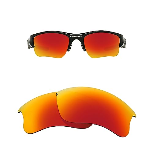 HiCycle2 Replacement Lenses Sunglasses Polarized Lense fit for Oakley Flak jacket XLJ Sunglasses-Multi Options