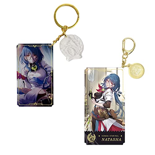 Hilichurl Natasha Honkai Star Rail Acrylic Keychain