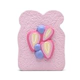Kiibru Sliced Toast Squishy Jumbo Bread Scented Stressrelief Fidget Squishies Toy Collection (Pink)