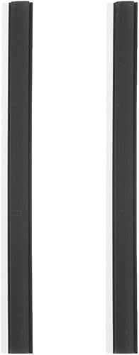 Veemoon 2 tiras de plástico de repuesto para recogedor, barra de borde, bandeja de polvo, entrada, tiras de prensado suave, protector de pala de