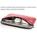 Puffy Laptop Sleeve 11 12 13 13.3 14 15 15.6 inch Case Protective Bag Quilted PU Leather Lined Padded