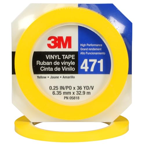Image of 3M Vinyl Tape 471, 1 /4' x 36 yd.