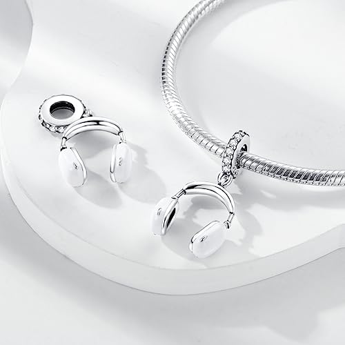 Hapour 925 Sterling Silver Charms for Charm Bracelets Necklace European Jewelry Pendant Beads Charm for Women Mom3