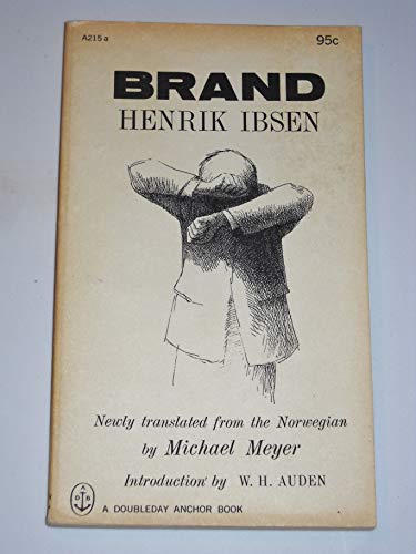Brand Henric Ibsen Newly Translated from the No... B001ALMGCI Book Cover