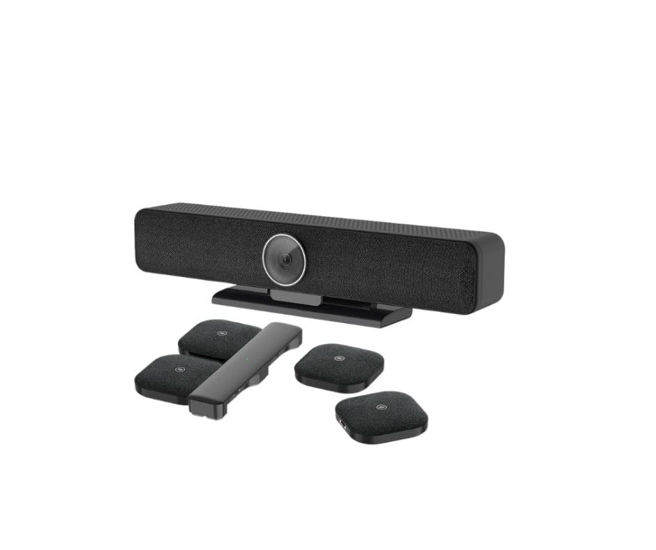 LatenTech LVB-5W Video Conference System, 4K Smart Video Conference Camera, Speaker and Conference Microphone, with 4 Wireless Expansion Microphones and Remote Control-picture-47