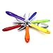 The Original Brink House Rainbow Mix & Match Stainless Steel Cutlery Set with Translucent Handles / 16 pieces with Metal Stand/Lifestyle utensils set for home, first apartment, dorm, outdoor events
