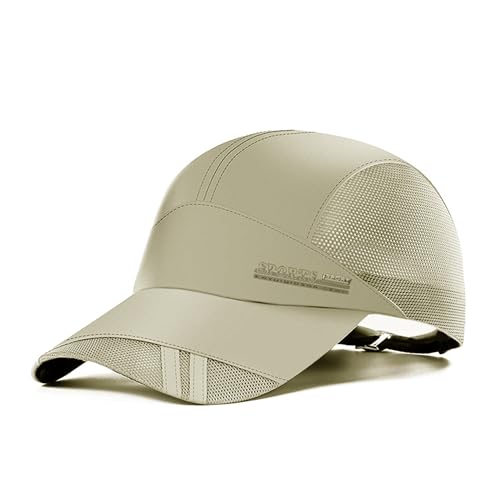 Baseball Cap Quick Dry Mesh Back Sun Hat for Sports