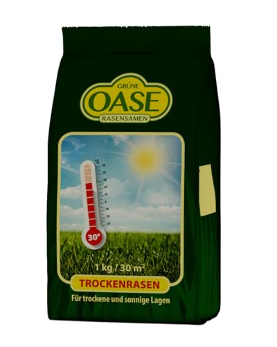 Green Oasis Graines de gazon sec 1 kg de graines d'herbe Freudenberger