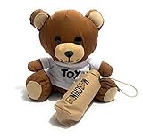  TEDDY BEAR MOSCHINO & OMBRELLO SUPER MINI RETRAIBILE BEIGE