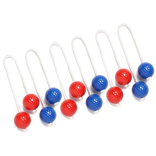 VLUB Ladder Ball Ladder Balls Ladder Ball Game Ladder Ball Quality Replacement Lawn Garden Outdoor Throwing Game Made of Real Golf 6 Pack