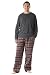 #followme Pajama Pants Set for Men Sleepwear PJs