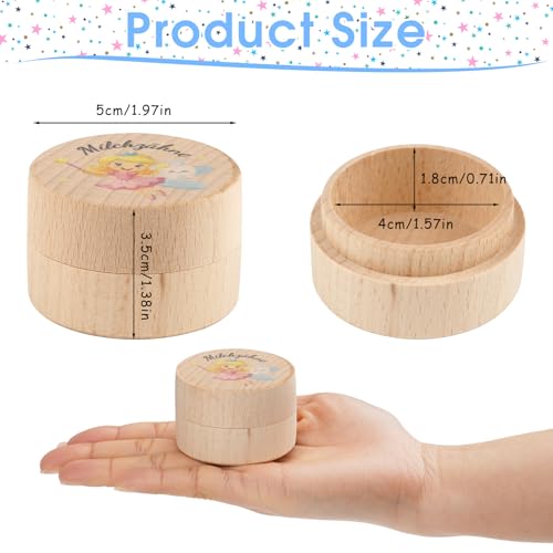 Moosono Milchzähne Zahndose Milchzahndose Geschenkideen zu Taufe und Geburtstag für Jungen Mädchen Geschenke für Neue Eltern