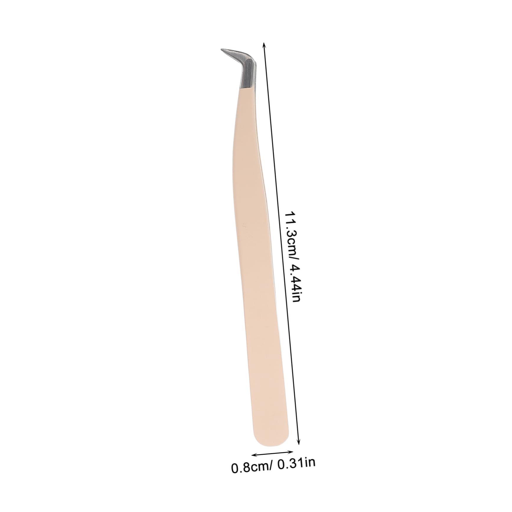 VICASKY False Eyelash Tweezers Fiber Tips Precision Lash Applicator for Easy Application Removal