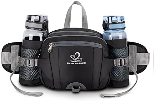 WATERFLY Fanny Pack with Water Bottle 