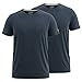 Produktbild FORSBERG T-Shirt Doppelpack zum Sparpreis einfarbig Rundhals hochwertig robust bequem guter Schnitt, Farbe:Navy, Größe:XL