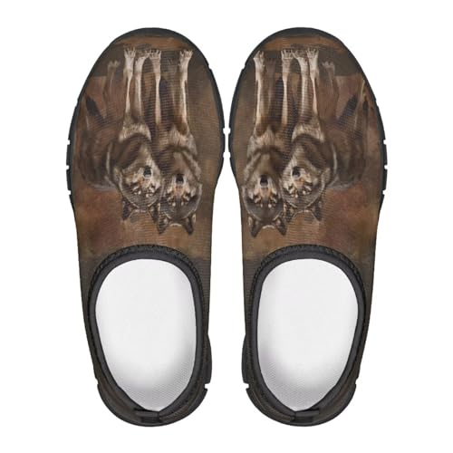 Animal Pattern Children's Casual Shoes Running Shoes Sneakers for Girls and Boys Laceless Walking Shoes Fashionable Wide Shoes2