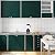 Livelynine Dark Green Wallpaper Stick and Peel Matte Emerald Green Contact Paper for Cabinets Walls Desk Waterproof Removable Self Adhesive Vinyl Wall Paper for Bathroom Bedroom Renters 15.8X78.8