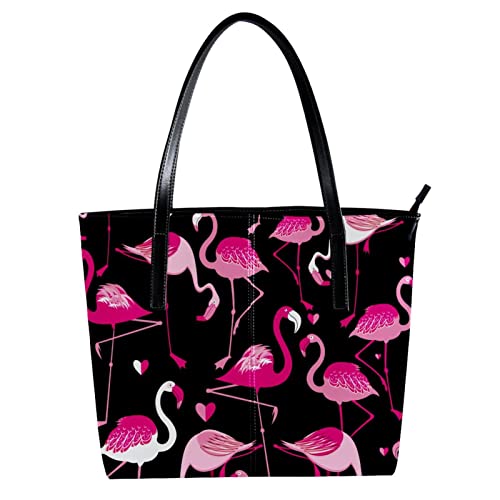 Sac cabas pour femme à rayures violettes et roses en toile porté épaule