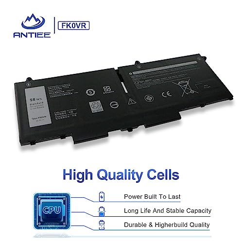 Image of ANTIEE FK0VR Laptop Battery for Dell Latitude 7330 7430 7530 5330 Series